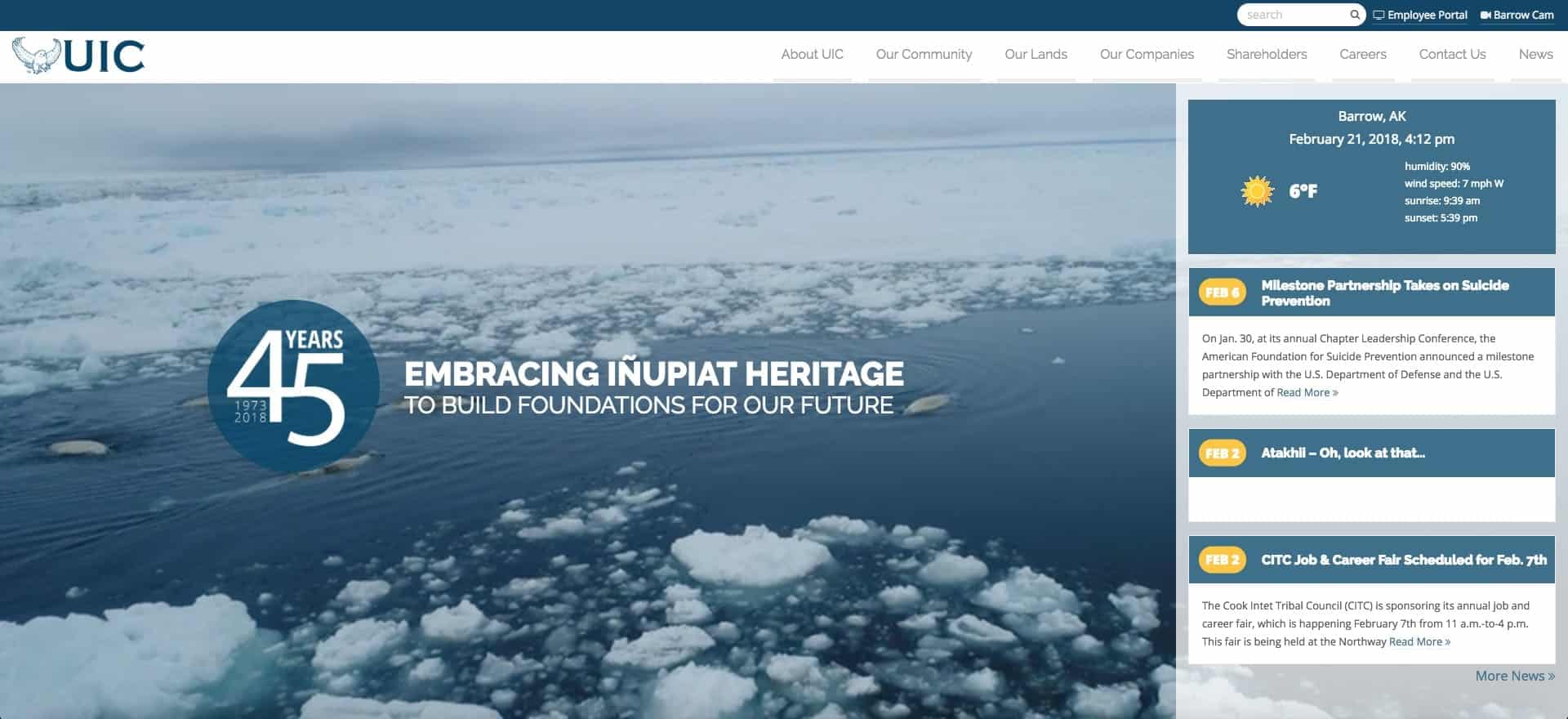 Ukpeaġvik Iñupiat Corporation (UIC) Alaska - Beacon Media + Marketing